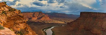 Panorama of the Fisher Towers, Utah by Henk Meijer Photography