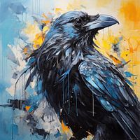Rabe abstrakt