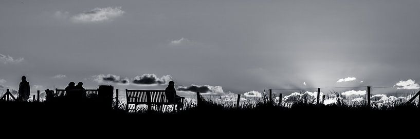 Aan het strand Noordwijk aan Zee van HvNunenfoto