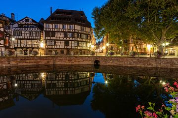 Een vroege ochtend in La Petite France, Straatsburg van Martijn Mureau