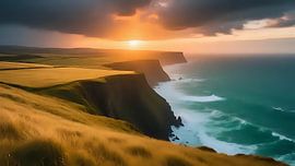 Sonnenkuss der Klippen von Jean Pierre