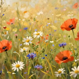 Sommer auf der Wildblumenwiese von Kristin M