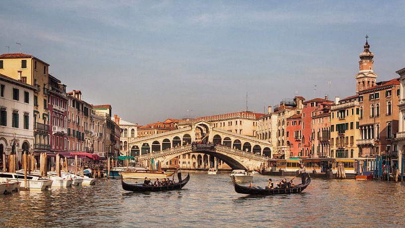Rialto Bridge Venice by Rob Boon