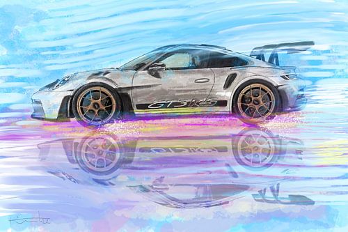 Porsche GT3RS von der Seite