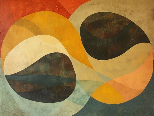 Art abstrait minimaliste