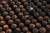 The craft of soy sauce in Ban Yen Nha the soy sauce village in northern Vietnam