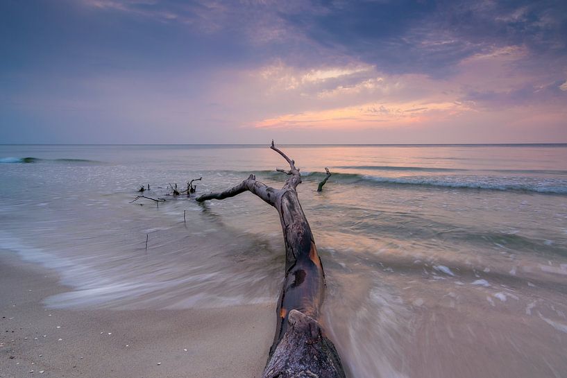 Avond op het Weststrand van Martin Wasilewski