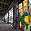 Verlassene Urbex-Fabrik, Stadterkundung mit Graffiti von Ger Beekes