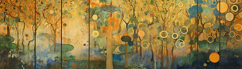 Gouden Cirkels Bos | Bosrijk Kunstwerk