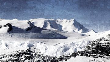 Winter Berge in Skandinavien von FRESH Fine Art