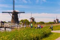 Windmills in Holland van Brian Morgan thumbnail