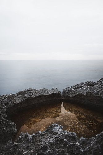 Rockformation on the island Bali