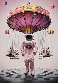 The Pink Astronaut | Carousel by Lianne Louise