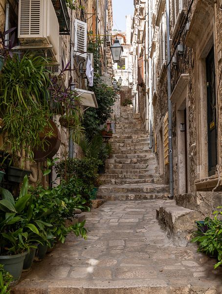 Straße in Dubrovnik von Daan Kloeg