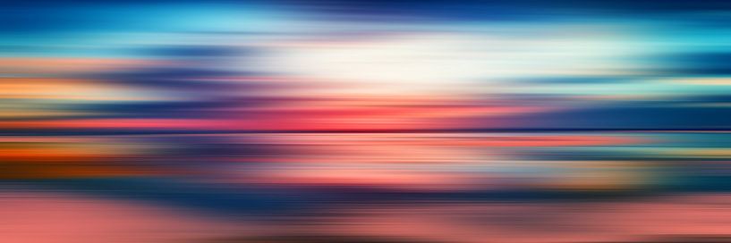 Abstract Sunset VI - Panoramic von ArtDesignWorks