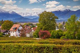 The Alps near Murnau by ManfredFotos