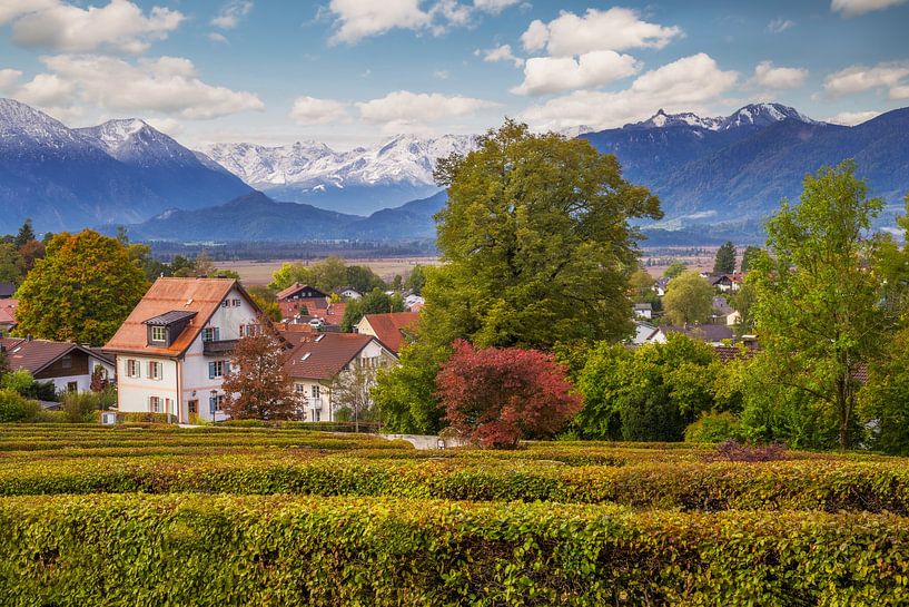 The Alps near Murnau by ManfredFotos