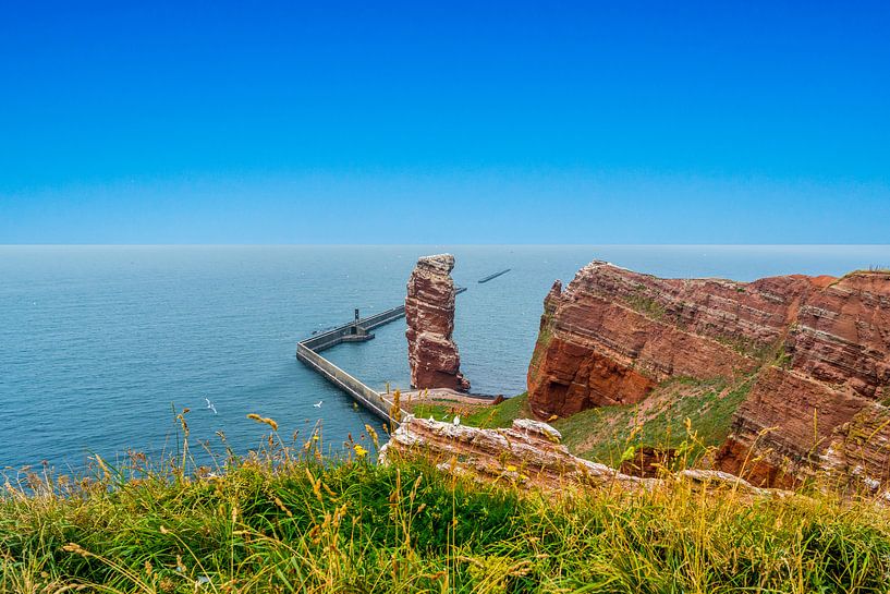 View of the Lange Anna Felsen on Helgoland by Animaflora PicsStock