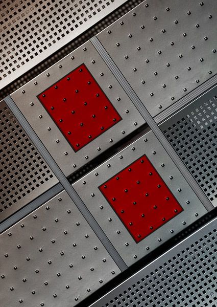 red metal squares by Tomasz Buczkowski ( Tomush )