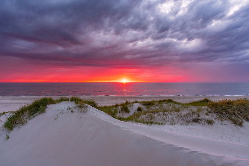 Texel strand Paal 21 naar de slufter van Texel360Fotografie Richard Heerschap