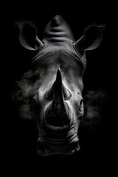 Neushoorn van Poster Art Shop