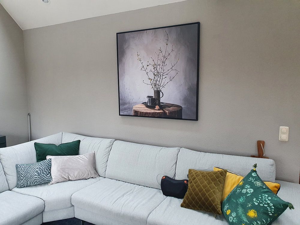 Old Dutch still life on wood [square].  by Johan Michielsen 