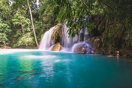Erawan Waterfalls by Ronne Vinkx