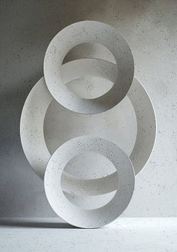 Composition of three circles van Bianca ter Riet