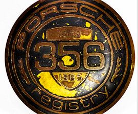 The Badge with beautiful patina on it