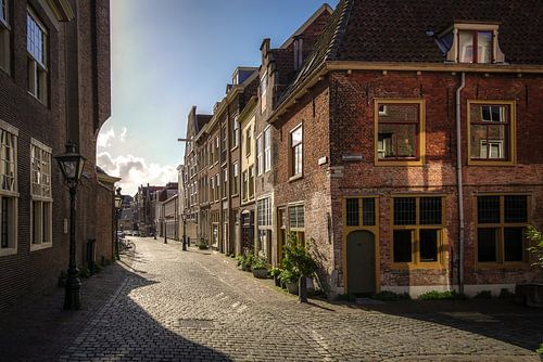 Nieuwstraat - Beschuitsteeg  Leiden