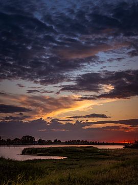 Reitdiep tussen Houwerzijl en Zoutkamp