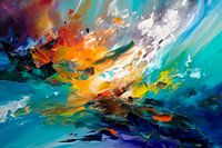 Abstracte Dans van Energie en Emotie