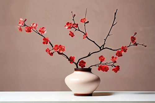 Japandi Cherry Blossom Dream (Rêve de fleurs de cerisier)