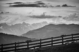 Uitzicht op de Alpen van Bart Rondeel