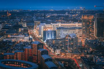 The Hague - By Night by Bas Van den Berg