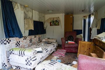 Hippe camping woonkamer Urbex van Diana Kors