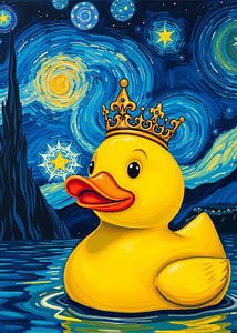 Gummi-Enten-König Sternennacht