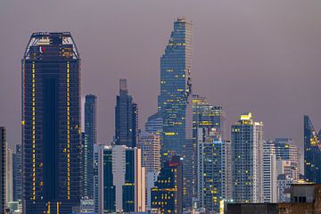 Skyline von Bangkok von Walter G. Allgöwer