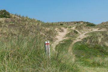 Sentier de randonnée Grand Routes dans les dunes sur Patrick Verhoef