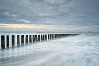 Storm op de Noordzee - mooi Zeeland