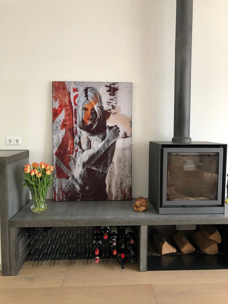 Hommage an B.B Just Sexy - Modern Art by Epson Digigraphie  von Team W 32 Gallery 