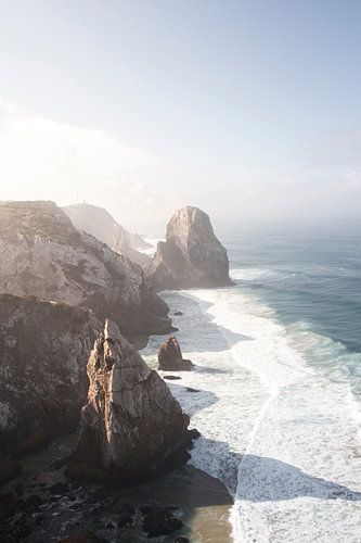 Spectacular view on the Portuguese coast by Dorien Koppenberg