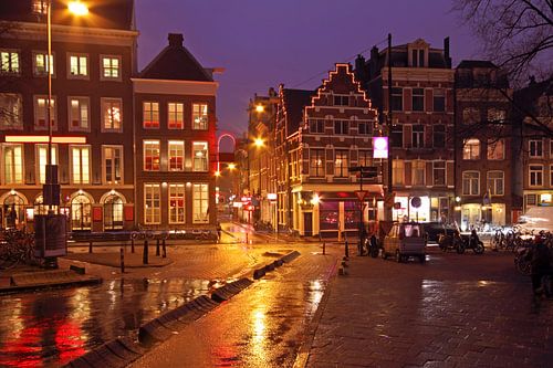Amsterdam bij nacht