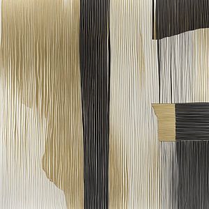 Rayures or abstraites