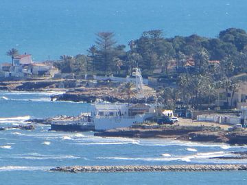 strand Denia Spanje vergezicht