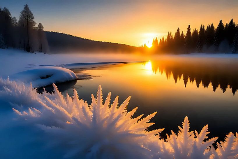 La magie des couleurs givrées par Jean Pierre