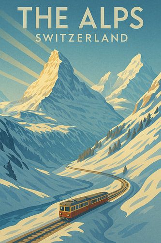 De Alpen Zwitserland Winter Majesteit