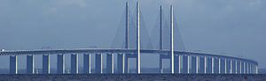 Öresundbrücke (Breitwandfoto)