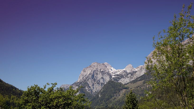 Landscape in the Alps by Bo Valentino
