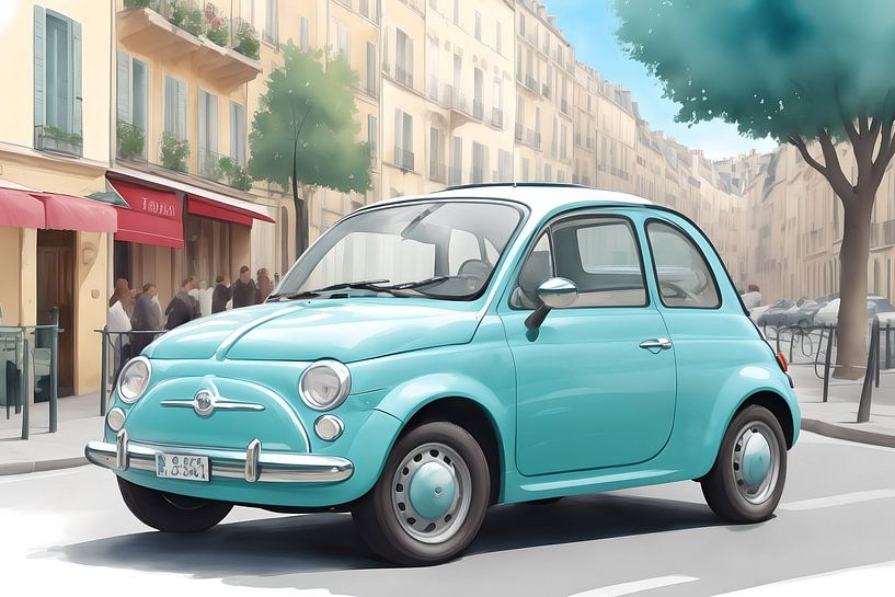 Fiat 500 par DeVerviersBelgium